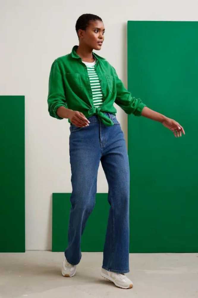 Seasalt Cornwall Highmore Jean Mid Wash Tide - La Vie en Rose Damesmode