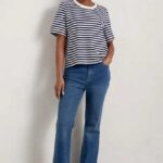 Seasalt Cornwall Highmore Jean Mid Wash Tide - La Vie en Rose Damesmode