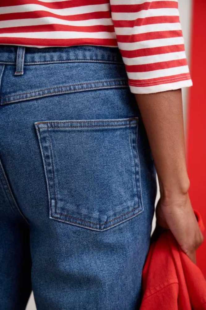 Seasalt Cornwall Highmore Jean Mid Wash Tide - La Vie en Rose Damesmode