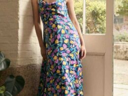 Seasalt Cornwall Housel Bay Dress Collaged Tulips Maritime - La Vie en Rose Damesmode (14)
