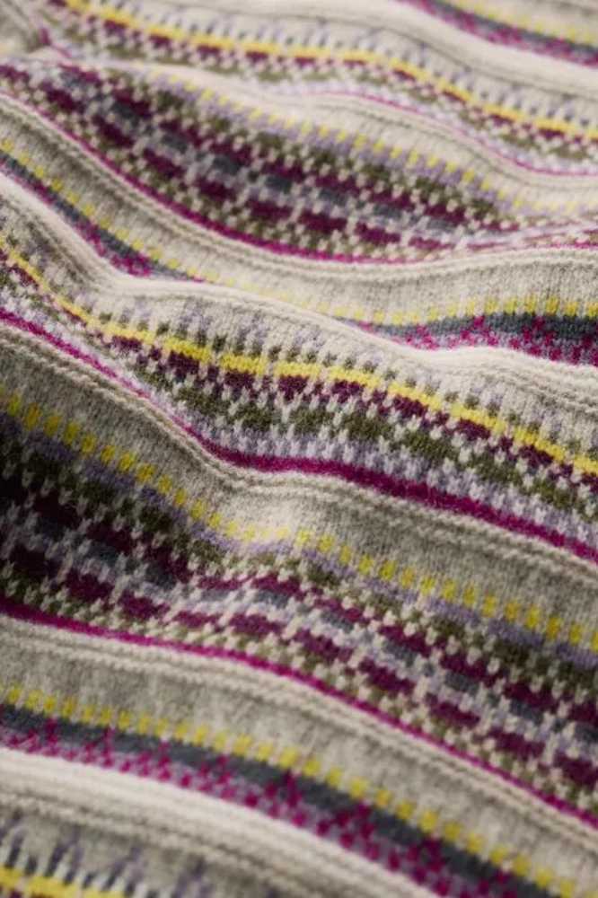 Seasalt Cornwall Lamoma Lane Cardigan Hemmick Aran Multi