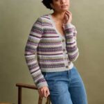 Seasalt Cornwall Lamoma Lane Cardigan Hemmick Aran Multi
