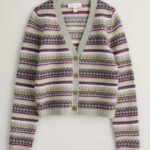 Seasalt Cornwall Lamoma Lane Cardigan Hemmick Aran Multi