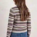 Seasalt Cornwall Lamoma Lane Cardigan Hemmick Aran Multi