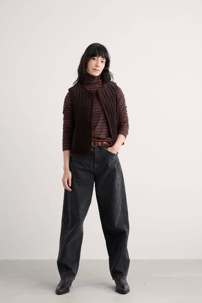 Seasalt Cornwall Landing Top Profile Onyx - La Vie en Rose Damesmode