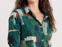 Seasalt Cornwall Larissa Shirt Aerial Field Coppice - La Vie en Rose Damesmode