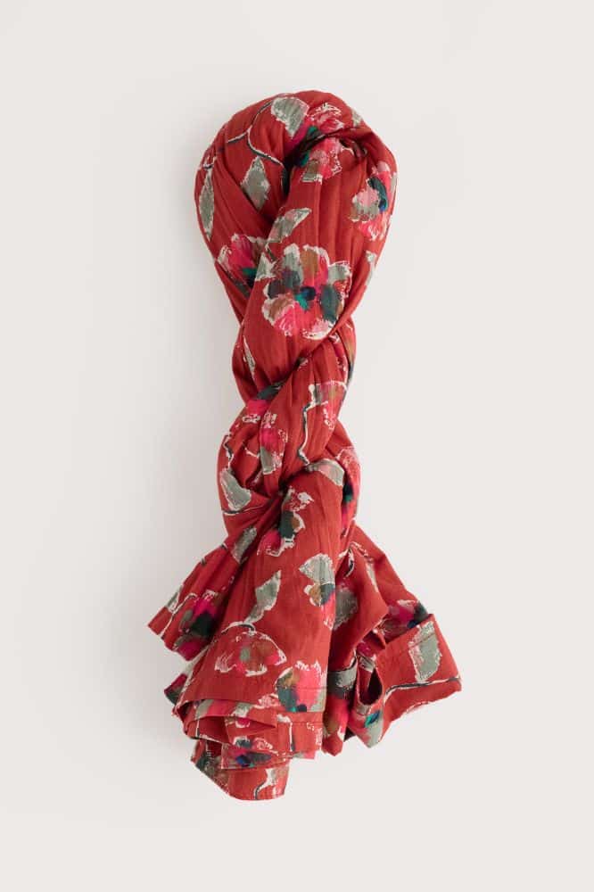 Seasalt Cornwall Larissa Shirt Artist Camellia Red Sail - La Vie en Rose Damesmode (1)