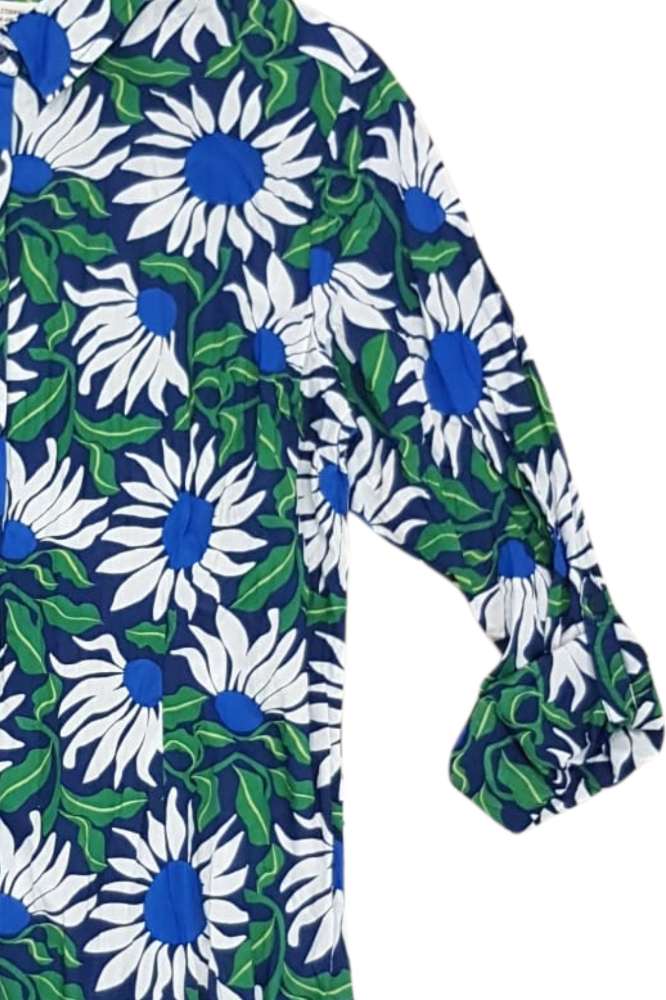 Seasalt Cornwall Larissa Shirt Bold Sunflower Marine - La Vie en Rose Damesmode