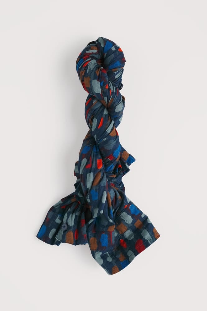 Seasalt Cornwall Larissa Shirt Dye Strokes Dark Lugger - La Vie en Rose Damesmode Enkhuizen