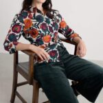 Seasalt Cornwall Larissa Shirt Figurative Floral Aran - La Vie en Rose Damesmode Enkhuizen