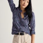 Seasalt Cornwall Larissa Shirt Flax Flower Bright Orchid - La Vie en Rose Damesmode Enkhuizen