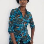 Seasalt Cornwall Larissa Shirt Floating Fronds Maritime - La Vie en Rose Damesmode Enkhuizen