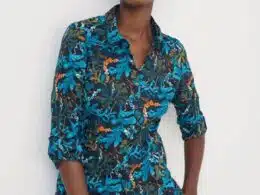 Seasalt Cornwall Larissa Shirt Floating Fronds Maritime - La Vie en Rose Damesmode Enkhuizen