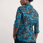 Seasalt Cornwall Larissa Shirt Floating Fronds Maritime - La Vie en Rose Damesmode Enkhuizen
