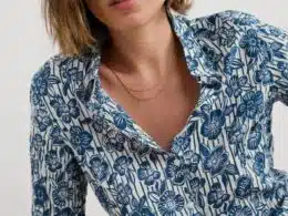 Seasalt Cornwall Larissa Shirt Floral Imprint Chalk - La Vie en Rose Damesmode Enkhuizen