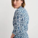 Seasalt Cornwall Larissa Shirt Floral Imprint Chalk - La Vie en Rose Damesmode Enkhuizen