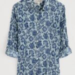 Seasalt Cornwall Larissa Shirt Floral Imprint Chalk - La Vie en Rose Damesmode Enkhuizen