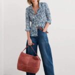 Seasalt Cornwall Larissa Shirt Floral Imprint Chalk - La Vie en Rose Damesmode Enkhuizen