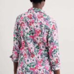 Seasalt Cornwall Larissa Shirt Garden Flowers Tulip - La Vie en Rose Damesmode