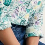 Seasalt Cornwall Larissa Shirt Garden Studio Sketch Chalk - La Vie en Rose Damesmode