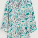 Seasalt Cornwall Larissa Shirt Garden Studio Sketch Chalk - La Vie en Rose Damesmode