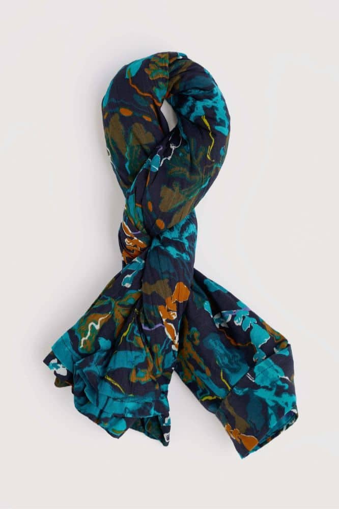 Seasalt Cornwall Larissa Shirt Illuminated Garden Onyx - La Vie en Rose Damesmode Enkhuizen