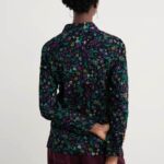 Seasalt Cornwall Larissa Shirt Illuminated Garden Onyx - La Vie en Rose Damesmode Enkhuizen
