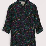 Seasalt Cornwall Larissa Shirt Illuminated Garden Onyx - La Vie en Rose Damesmode Enkhuizen