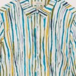 Seasalt Cornwall Larissa Shirt Painterly Stripe Chalk - La Vie en Rose Damesmode