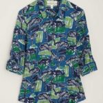 Seasalt Cornwall Larissa Shirt Sketchbook Trees Seas Cave - La Vie en Rose Damesmode (16)