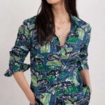 Seasalt Cornwall Larissa Shirt Sketchbook Trees Seas Cave - La Vie en Rose Damesmode (16)