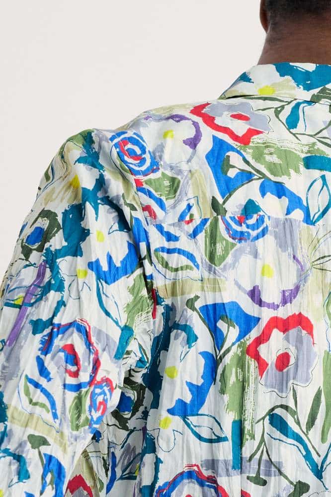 Seasalt Cornwall Larissa Shirt Studio Floral Chalk - La Vie en Rose Damesmode