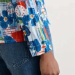 Seasalt Cornwall Larissa Shirt Table Sketch Chalk- La Vie en Rose Damesmode