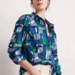 Seasalt Cornwall Larissa Shirt Zennor Abstract Maritime - La Vie en Rose Damesmode