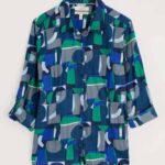 Seasalt Cornwall Larissa Shirt Zennor Abstract Maritime - La Vie en Rose Damesmode