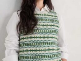 Seasalt Cornwall Lemon Porch Vest Minvor Aran Cut Grass- La Vie en Rose Damesmode