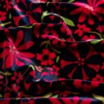 Seasalt Cornwall Mahonia Dress Folky FLowers Onyx Carmine - La Vie en Rose Damesmode