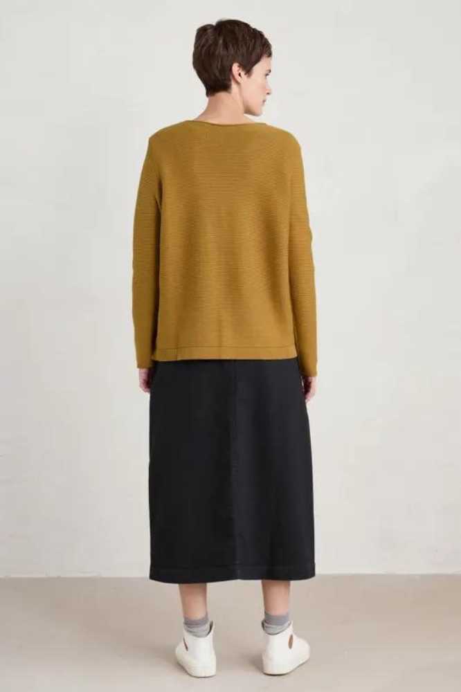 Seasalt Cornwall Makers Cotton Jumper Kelp - La Vie en Rose Damesmode