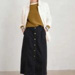 Seasalt Cornwall Makers Cotton Jumper Kelp - La Vie en Rose Damesmode