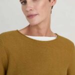 Seasalt Cornwall Makers Cotton Jumper Kelp - La Vie en Rose Damesmode