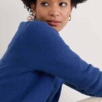 Seasalt Cornwall Makers Cotton Jumper Washed Marine - La Vie en Rose Damesmode