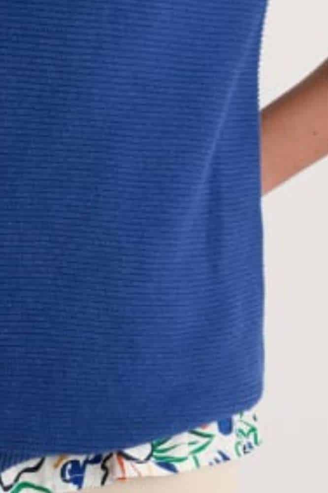 Seasalt Cornwall Makers Cotton Jumper Washed Marine - La Vie en Rose Damesmode