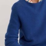 Seasalt Cornwall Makers Cotton Jumper Washed Marine - La Vie en Rose Damesmode