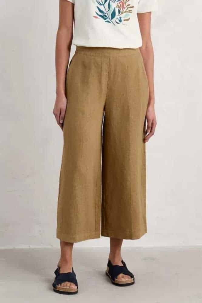 Seasalt Cornwall Merrivale Culottes Sand Dune - La Vie en Rose Damesmode