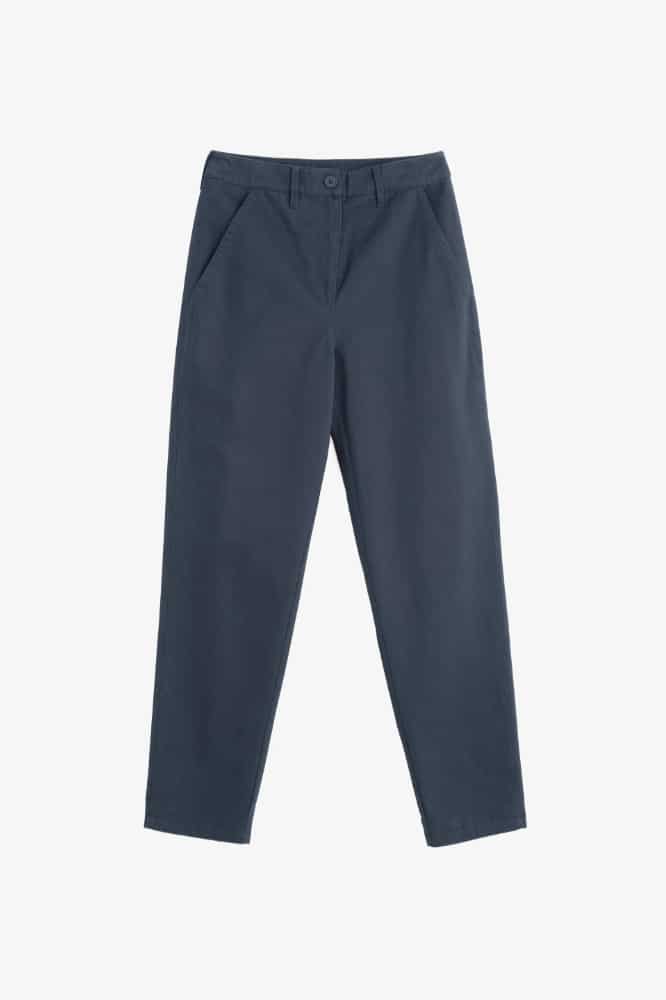 Seasalt Cornwall Mor Path Organic Cotton Tapered Trousers Maritime - La Vie en Rose Damesmode