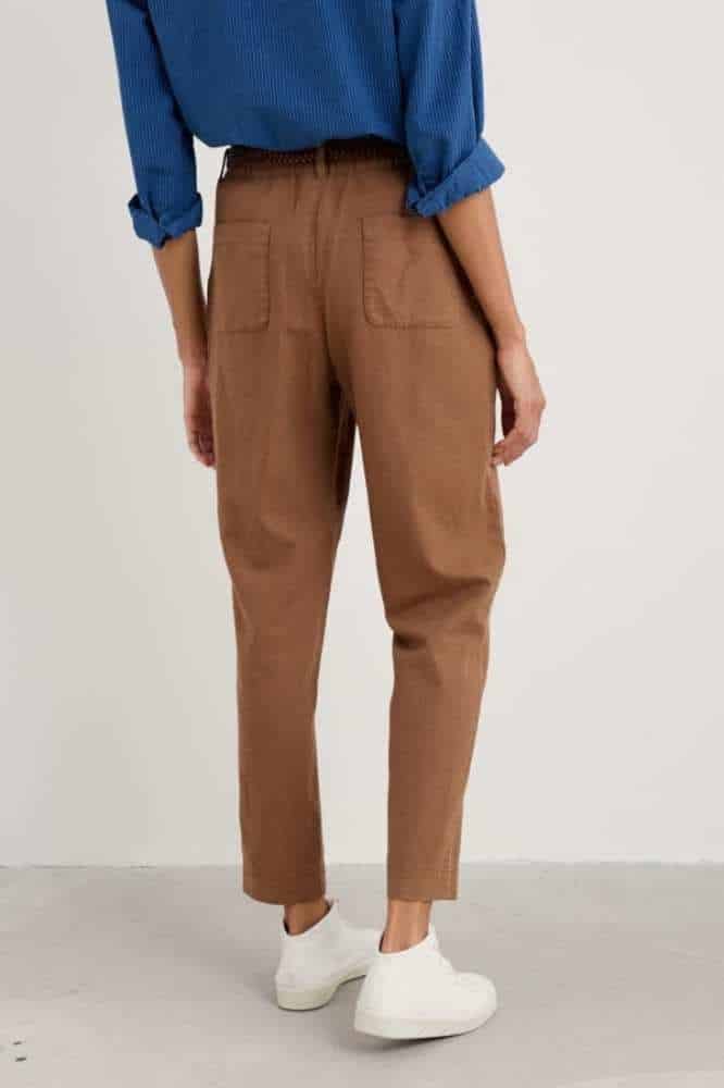 Seasalt Cornwall Nanterrow Trouser Toffee - La Vie en Rose Damesmode