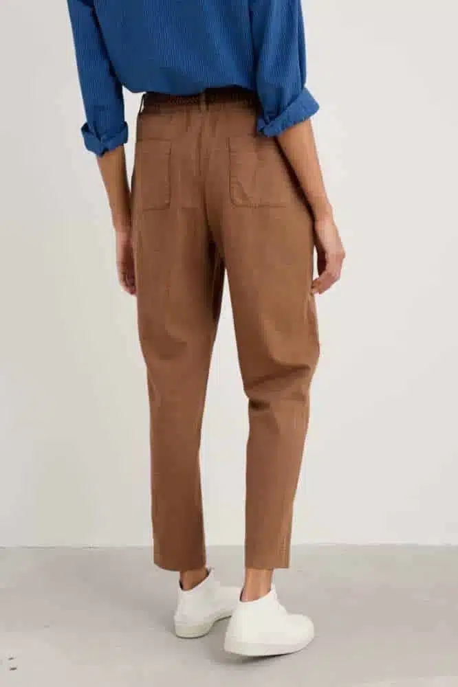 Seasalt Cornwall Nanterrow Trouser Toffee - La Vie en Rose Damesmode