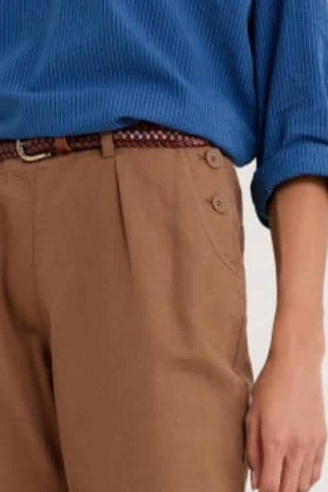 Seasalt Cornwall Nanterrow Trouser Toffee - La Vie en Rose Damesmode