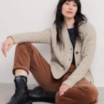 Seasalt Cornwall Newlyn Cardigan Aran Merino - La Vie en Rose Damesmode Enkhuizen