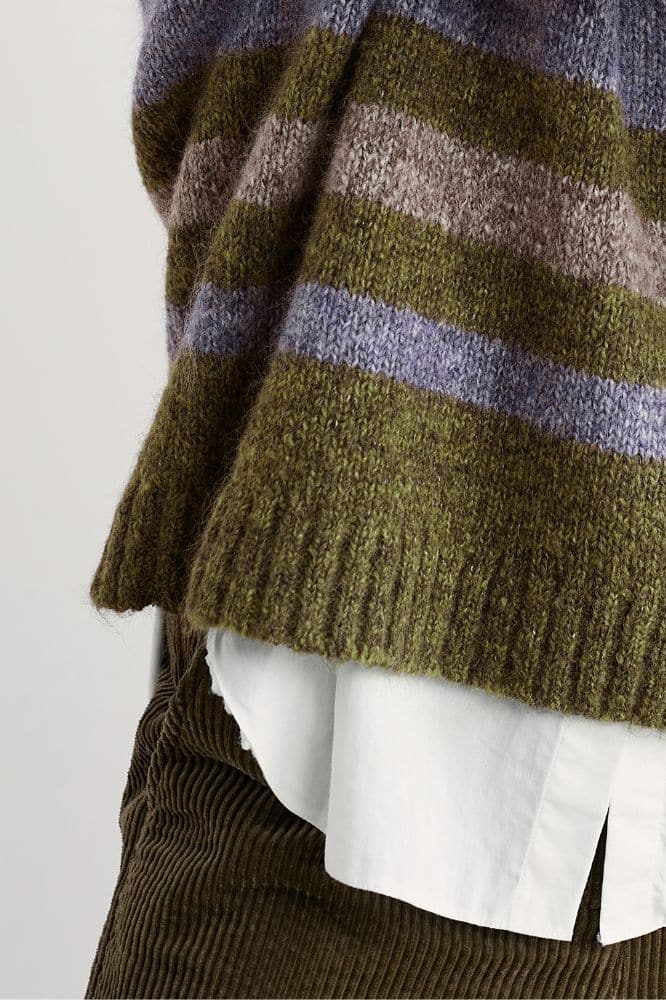 Seasalt Cornwall Painter Jumper Carvannel Laurel Mix - La Vie en Rose Damesmode Enkhuizen